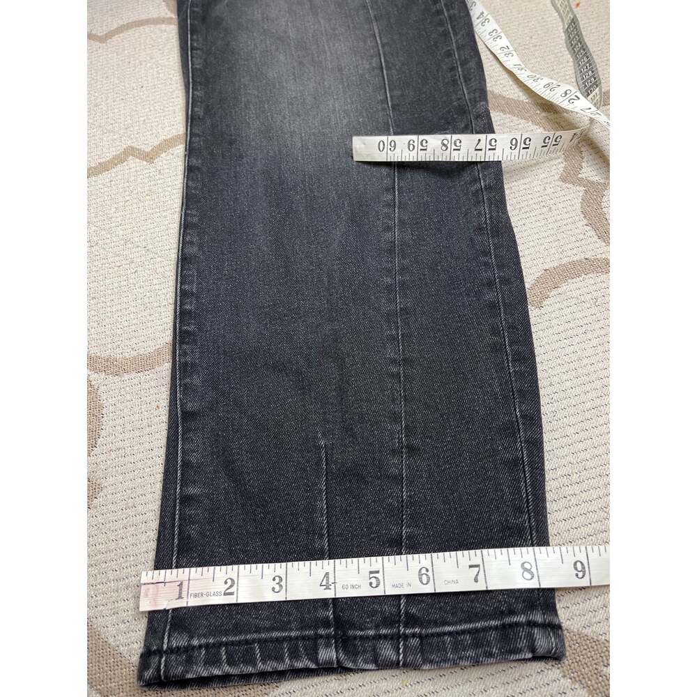PISTOLA Eli High Rise Arched Leg Jeans Washed Black Size 25 Barrel leg - Picture 8 of 15